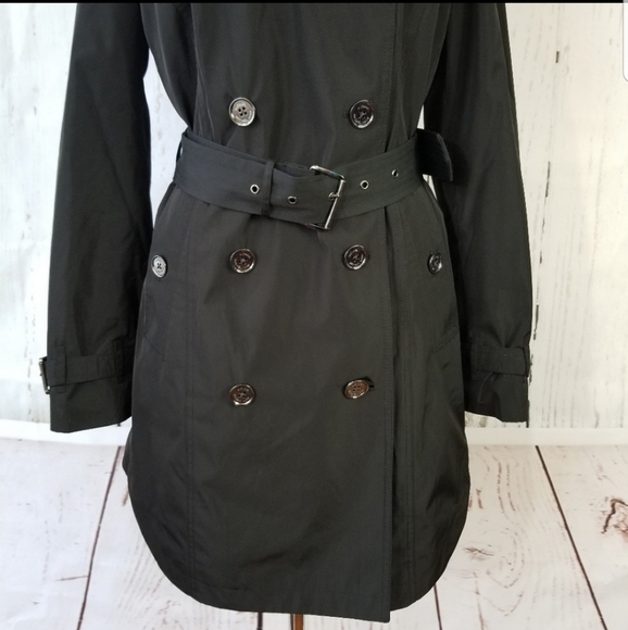 MICHAEL Michael Kors Double Breasted Trench Coat - Picture 4 of 8